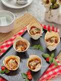 Mini Lasagna dari Kulit Pangsit, 4 bahan utama