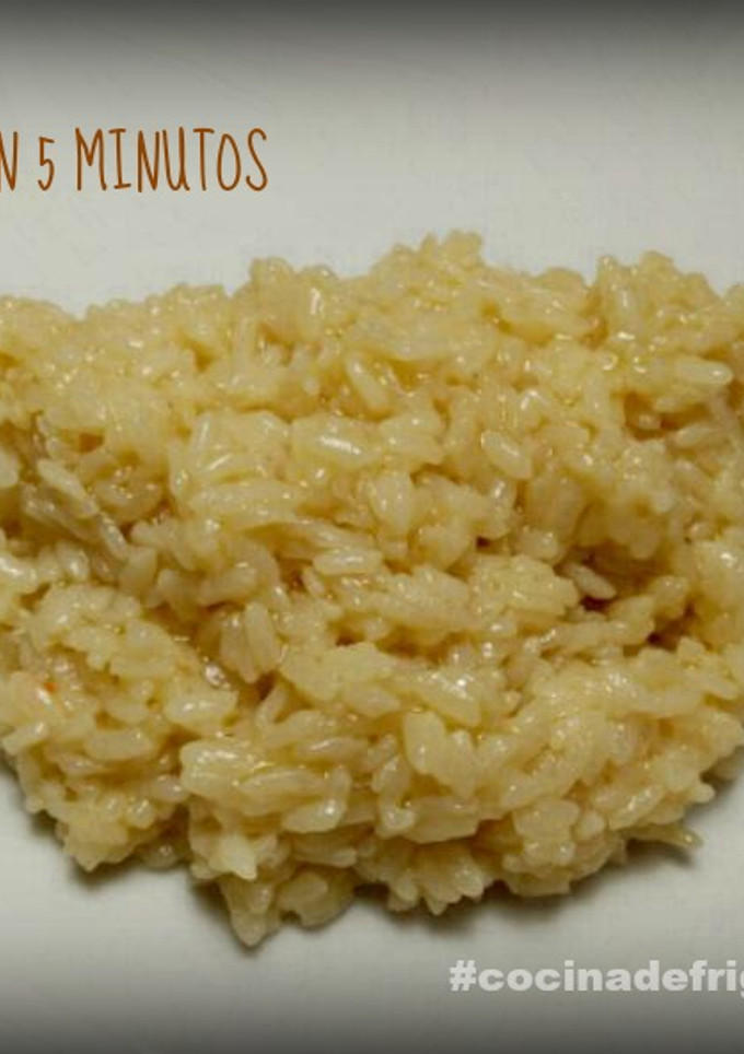 Una foto de Arroz 5 minutos