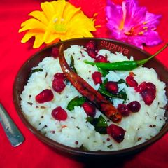 Curd rice A picture of Curd rice.