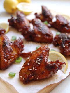 Foto resep Honey sesame Chicken Wings