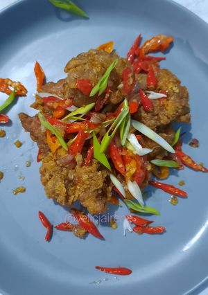 Foto resep Ayam Popcorn Goreng Bawang