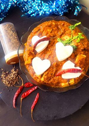 A picture of Paneer Lapeta.