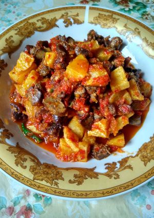 Foto resep Sambal Hati dan Kentang