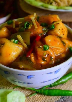 চিলি পনির (chilli paneer recipe in Bengali) রেসিপির প্রধান ছবি
