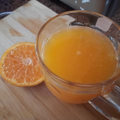 Fresh orange juice A picture of Fresh orange juice.