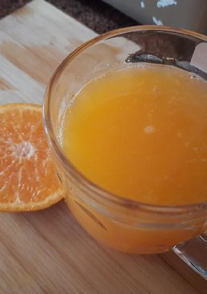 A picture of Fresh orange juice.