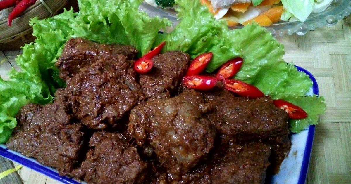  Resep  Rendang  tanpa  santan  oleh Ge Adhian Cookpad