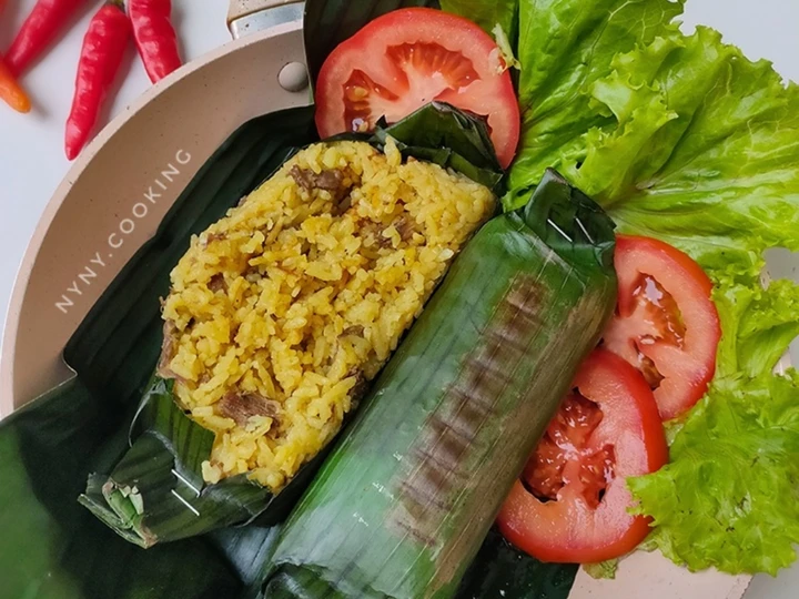 Cara Mudah Membuat Resep Nasi Bakar Tongseng Daging yang Bikin Ngiler Anti Ribet, Uenak Banget