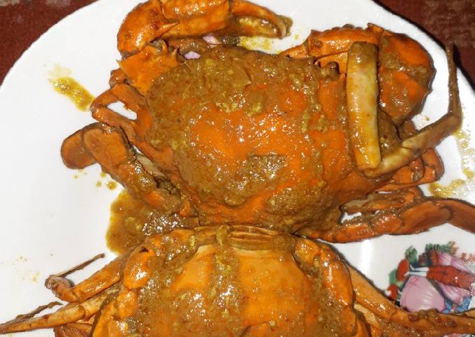 Kepiting saos padang