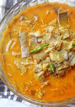 Foto resep Gulai Jantung Pisang #Bandung_RecookConySeptiani