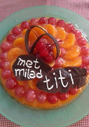 Foto resep Puding Ultah simple