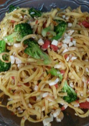 Foto resep Mie Mayo Keju Telur Asin