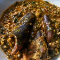 Fried Okro Soup A picture of Fried Okro Soup.