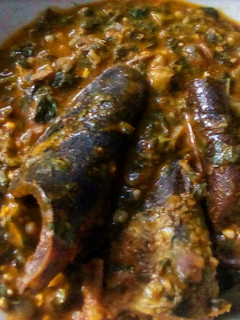 A picture of Fried Okro Soup.