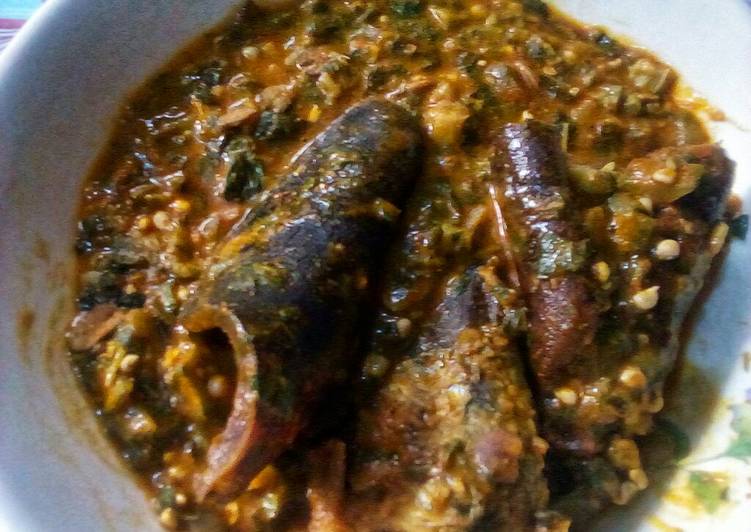 Recipe of Award-winning Fried Okro Soup