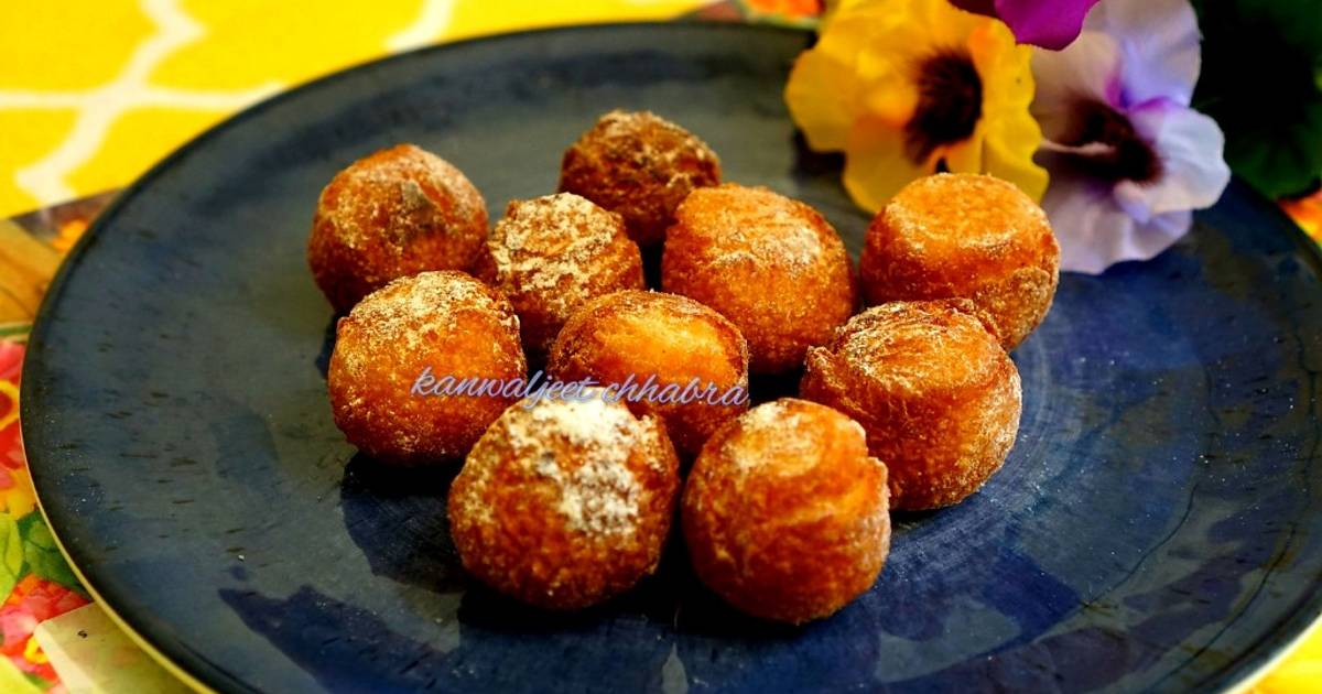 Korean mochi donuts Recipe by Kanwaljeet Chhabra - Cookpad