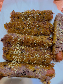 熱狗起司飯捲 的食譜成品照片
