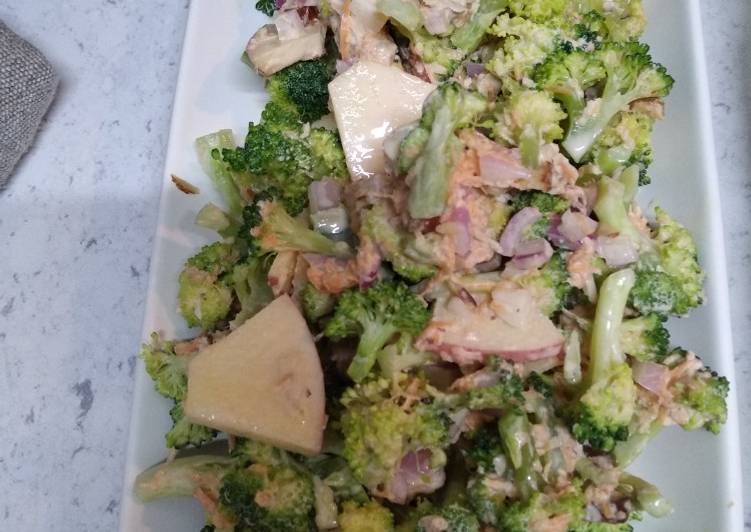 Steps to Make Gordon Ramsay Broccoli salad