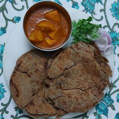 Millet Crispy Layered Paratha A picture of Millet Crispy Layered Paratha.