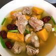 Sườn hầm bí đỏ