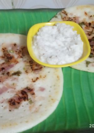 A picture of Onion Uttapa.