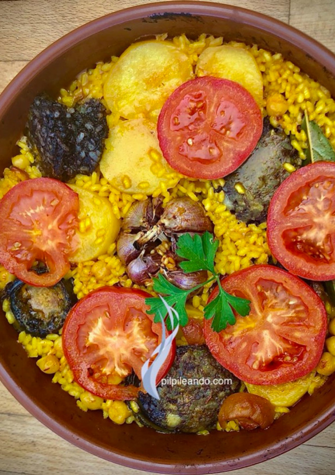 Una foto de ARROZ al horno "estilo Castellón" 🤙🏻