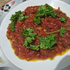 A picture of Timatr ki chatni.