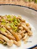 Tumis Jamur Shimeiji dengan Parsley dan Bawang