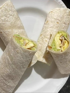 Foto de Wrap de Omelete e Abacate