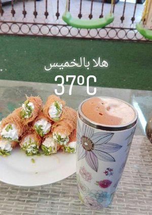 صورة لوصفة كنافه مقليه