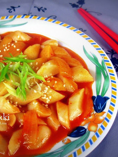 Foto resep Tteokbokki / Kue Beras Pedas