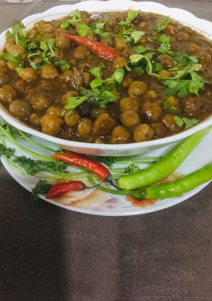 A picture of Amritsari Masala Channa.