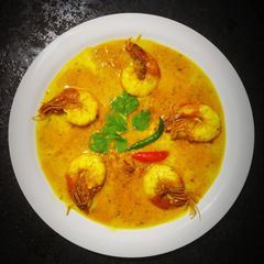 Malai Prawn Curry A picture of Malai Prawn Curry.