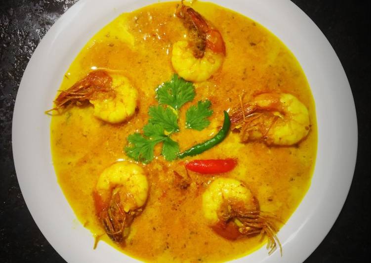 Award-winning Malai Prawn Curry