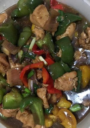 A picture of Chicken Oyster Sauce.