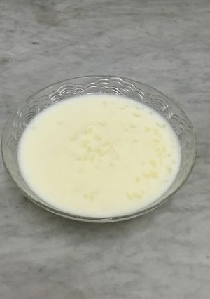 صورة لوصفة الرز بحليب