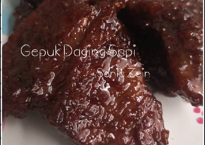 Resep Gepuk Daging Sapi Oleh Sonia Zein Cookpad