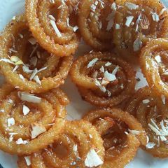 A picture of Paneer jalebi.