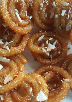 A picture of Paneer jalebi.