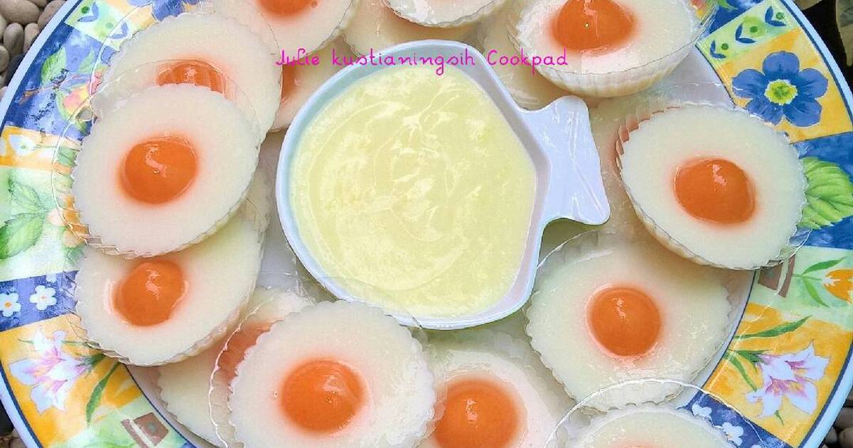  Resep Puding Telor Ceplok  Instant oleh Julie Kustianingsih 