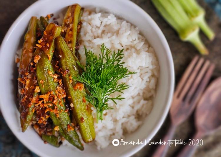 Okra Masak Saus Tiram