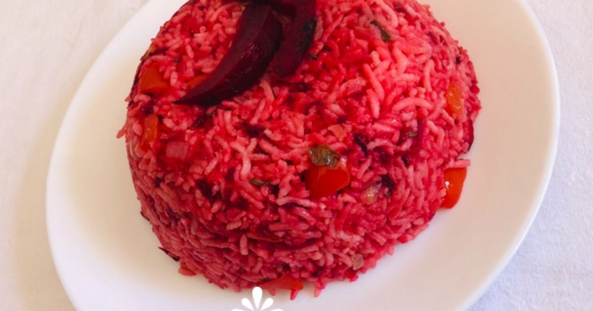 Beetroot Rice Recipe by Ruchita Chauhan - Cookpad