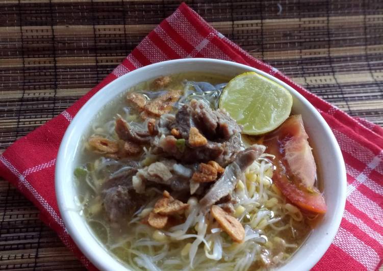 Soto Sapi Khas Boyolali