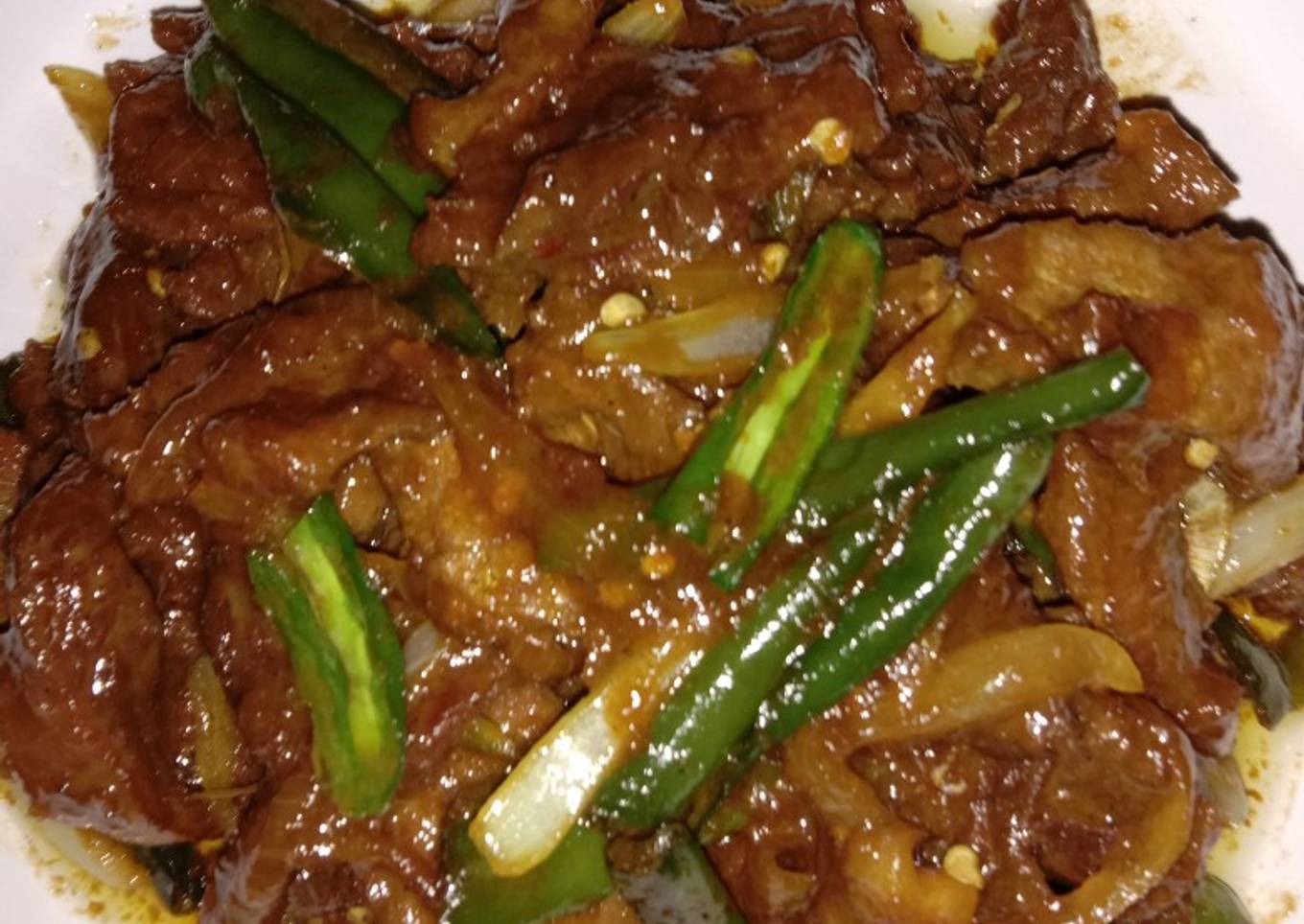 Beef teriyaki ala rumahan