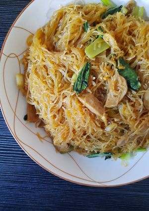 Foto resep Bihun Goreng Bakso Sawi