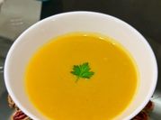 Gambar sup krim kabocha