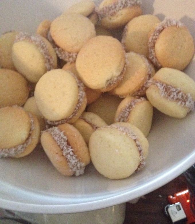 Una foto de Maicenitas o Alfajor de Maicena