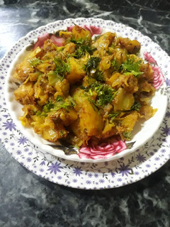 पत्ता गोभी की सब्जी(patta gobhi ki sabji recipe in hindi) रेसिपी मुख्य फोटो