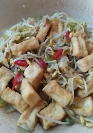Foto resep Tumis Toge Tahu