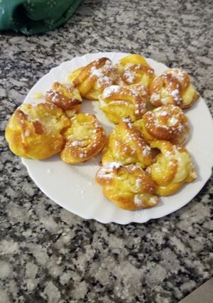 Una foto de Profiteroles